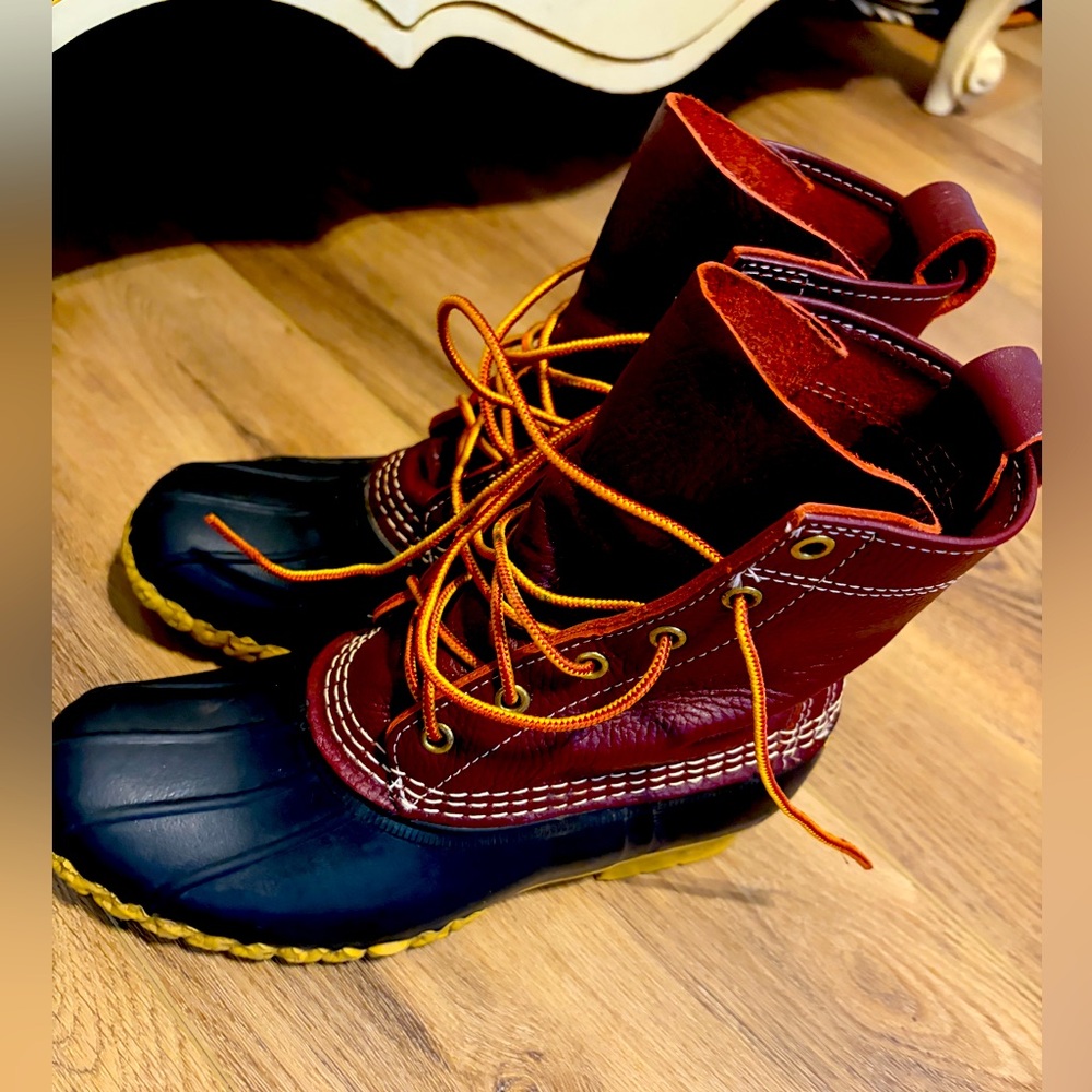 Almost like new L.L. Bean duck shoes, size 7 women